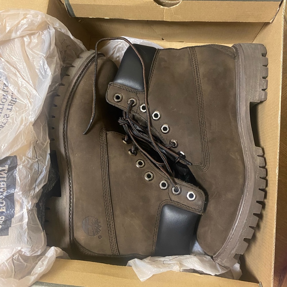 timberland hommes 6 in  premium brown/brun  boots